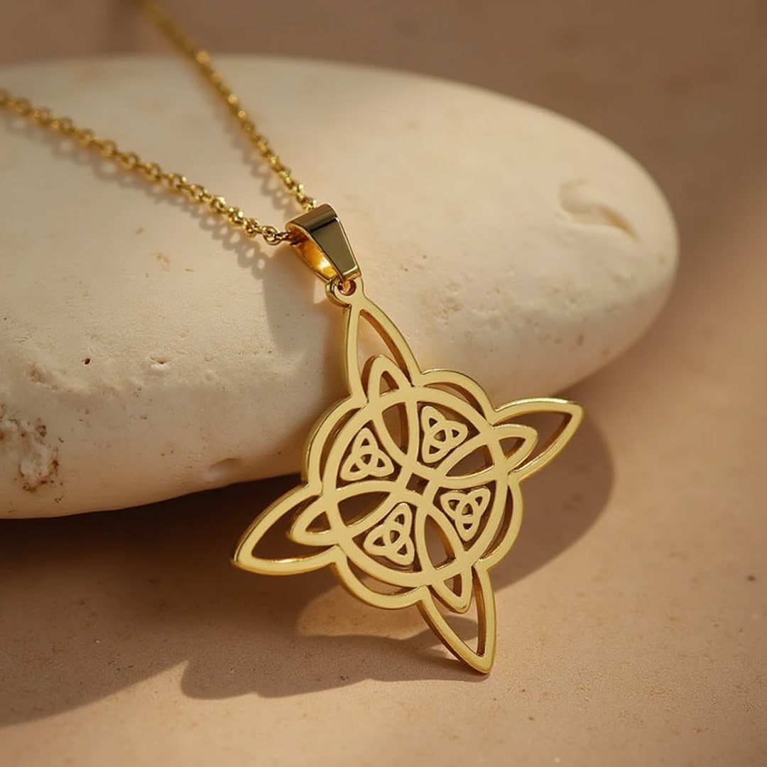 Wisiorek "Wieczna Ochrona" węzeł czarownicy