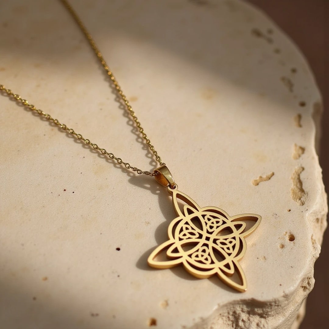 Wisiorek "Wieczna Ochrona" węzeł czarownicy