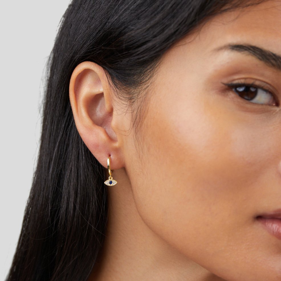 LYNE |Kolczyki krople wodne