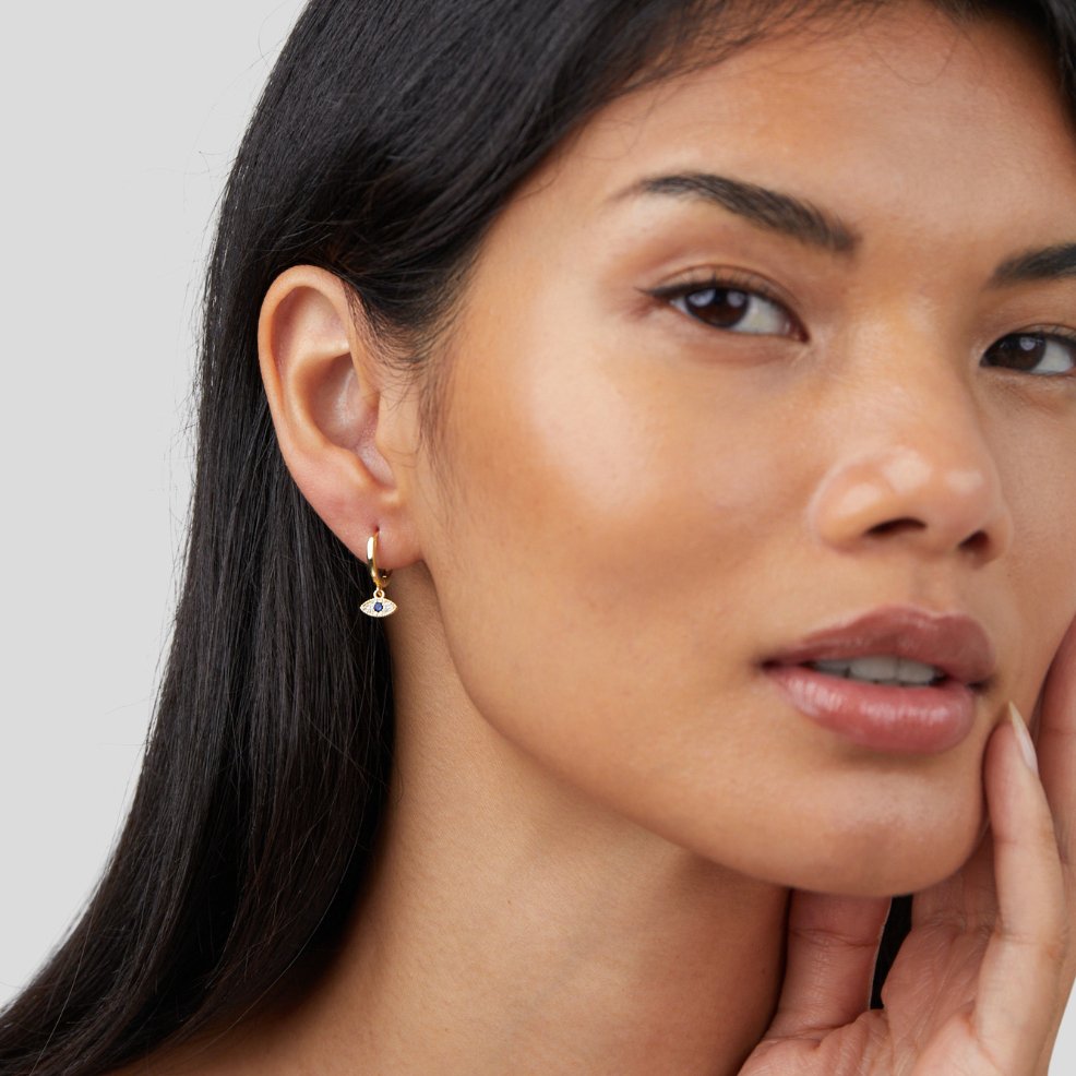 LYNE |Kolczyki krople wodne