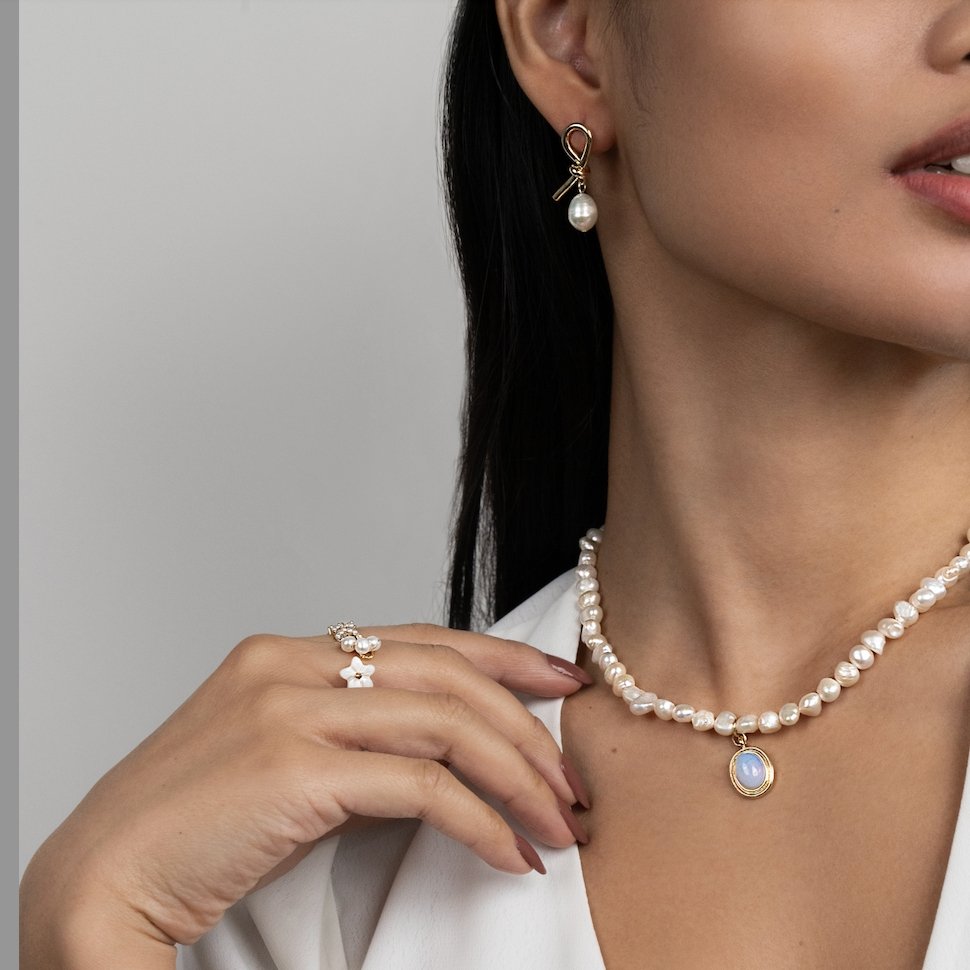 LÉAH | Kolczyki z perełkami